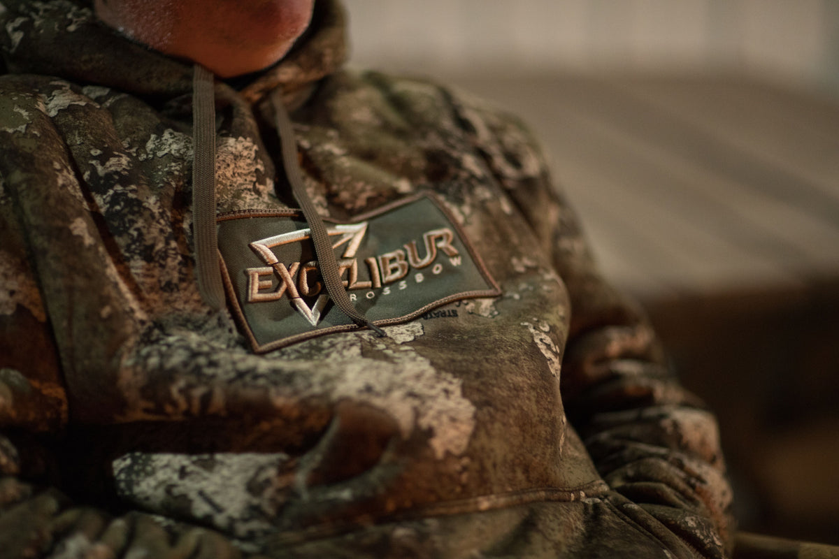 HIGH PILE FLEECE HOODIE – Excalibur Crossbow Canada